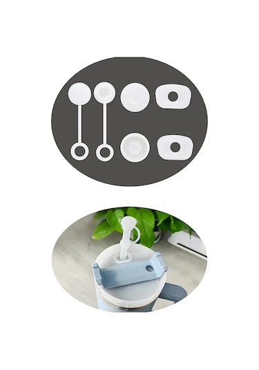 Stanley Quencher Sızdırmazlık Tıpa Seti 3 Parçalı Set Şeffaf