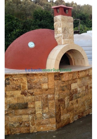 Teknikmarketiniz Kazan.ekmek.pide.köy.kara Taş Fırın Termometresi