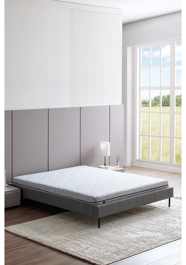 Optimum Flex Yatak, Orvia Karyola 2'li Set - Bej