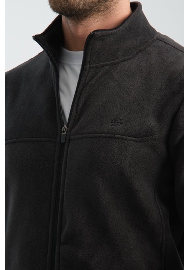 Shooter Sportswear Premium Kışlık Erkek Polar Sweatshirt Minimal Nakış Detayları Fermuarlı Regular Fit Antrasit Shooter Sportswear Premium Kışlık Erkek Polar Sweatshirt Minimal Nakış Detayları Fermuarlı Regular Fit Antrasit