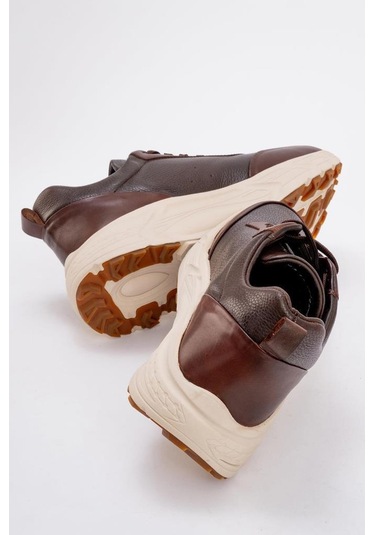 Marcomen 20225 İthal Süspansiyonlu Deri Erkek Ayakkabı Kahve