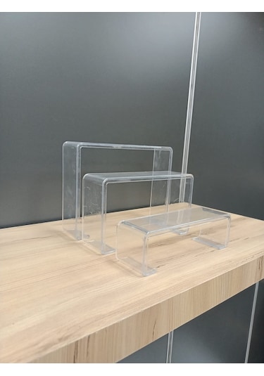 Uzmangrupraf Uzman Grup Raf Pleksi Ayakkabılık-3'Lü 2 Adet Set Ayakkabılık-