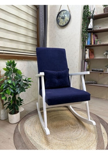 Asedia Trend Lake Lacivert Sallanan Sandalye