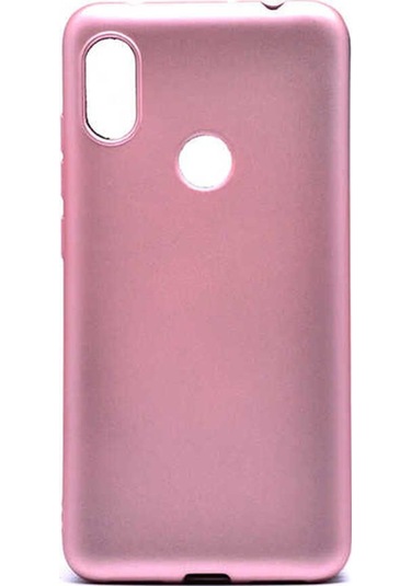 Xiaomi Redmi Note 6 Pro Kılıf Zore Premier Silikon Kapak Rose Gold