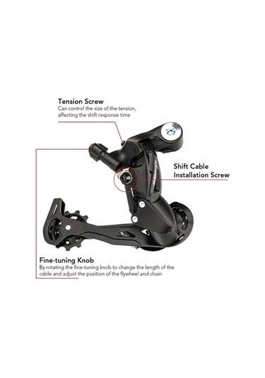 Novahub Arka Vites Dişlisi 7-9 Hız Dağ Bisikleti Şanzıman Parça, Dayanıklı Plastik Çelik Yapı, Kolay Bakım Çok Renkli
