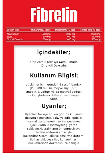 Vitisfera Fibrelin 30 Saşe