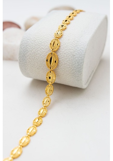 14 Ayar Kadın Altın Bileklik 22 Ayar Renk B231907 Altın