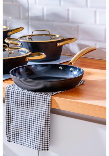 Ultimate Pro 7 Parça Tencere Seti - Siyah