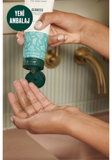 The Body Shop Seaweed Gözenek Temizleyici Yüz Peelingi 125 Ml - Karma Ciltlere Özel Yağ Dengeleyici