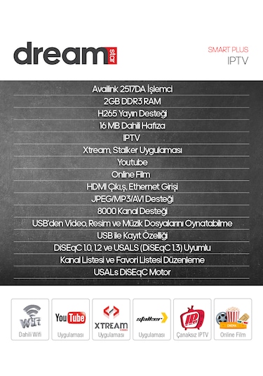 Dreamstar Smart Plus Hd