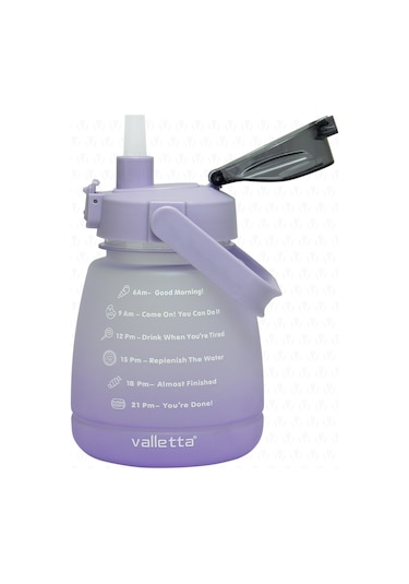 Valletta Lusca Bpa Içermez Motivasyonel Su Matarası 1,3 Lt