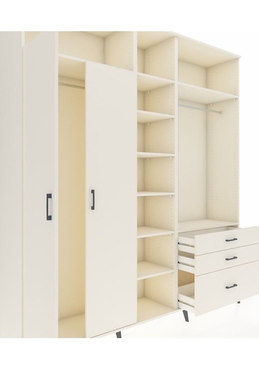 Hyperion Dolap 9 Raflı 3 Çekmeceli 2 Askılı 220x44x243 Aytaşı-aytaşı/aytaşı Aytası/aytası Hyperion Dolap 9 Raflı 3 Çekmeceli 2 Askılı 220x44x243 Aytaşı-aytaşı/aytaşı Aytası/aytası