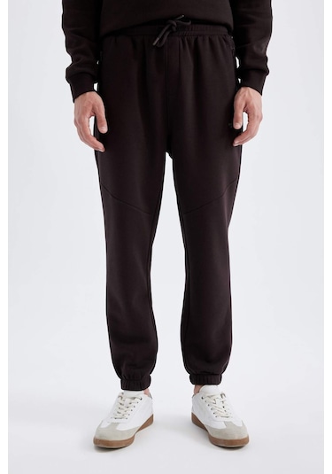 DeFacto Regular Fit Jogger Eşofman Altı Fermuar Cepli Lastikli Paça Y5511AZ24AUBN337