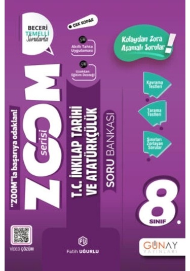 Zoom Lgs 8. Sınıf İnkılap Tarihi Soru Bankası