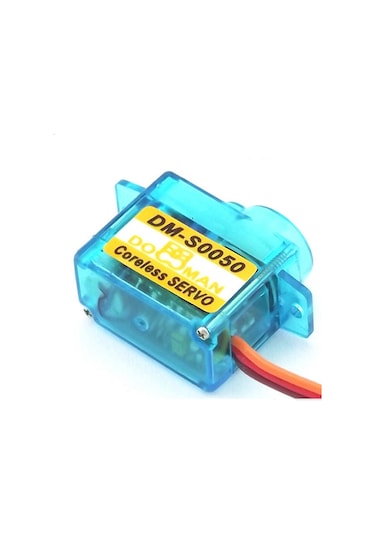 Dm-S0050 Servo Motor Rc Doman Mikro Plastik Dişli 1Kg.Cm Tork