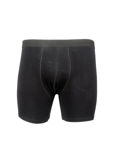 Mode Xl Büyük Beden Erkek Likra Boxer 6350 Siyah 001