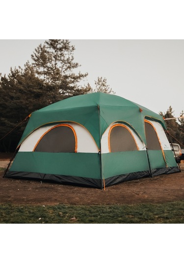 İlkMevsim Keops 8 Kişilik 420 x 300 x 220 CM Kamp Çadırı Çok Renkli