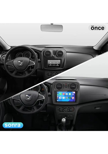 Renault Dacia Sandero 2013-2020yıl 2gb Ram 32gb Rom Carplay Multi