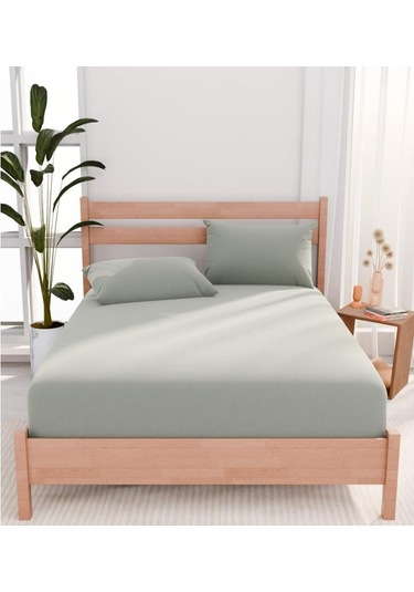 Apricitas Home Urban Çift Kişilik Adaçayı Çarşaf