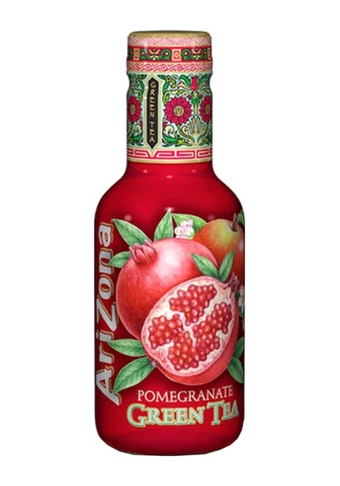 Arizona Pomegranate Green Tea 450ml - Karışık Meyve Aromalı Yeşil Çay