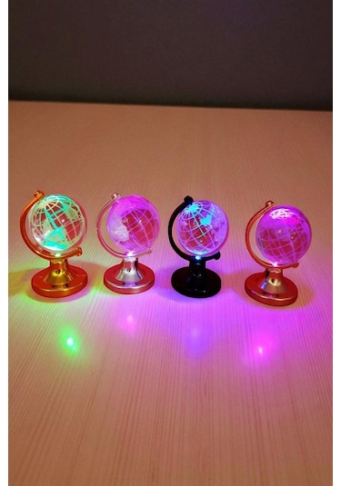 Mini Işıklı Kristal Dünya