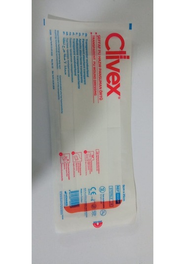 Clivex Şeffaf Pu Yara Örtüsü Clivex 9 25