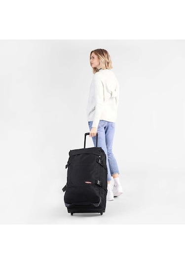 Eastpak Ek62L008 Tranverz M Black Siyah Valiz Siyah