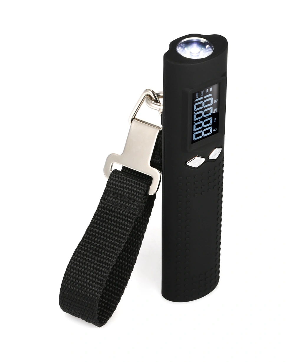 Youmex 3'lü Çok Fonksiyonlu Seyahat Aleti: Bagaj Terazi + 2600mah Power Bank + 3 Modlu Fener, 50kg Aralığı, 0.5% Hassasiyetli Dijital Ölçüm Diğer