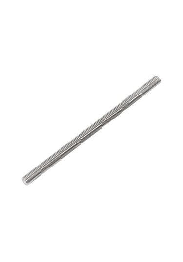 Tamamen Dişli Çubuk, M6 M8 M10 M12 M14 M16 M18 M20 250mm Uzunluk İnce İplik Cıvatası 304 Paslanmaz Çelik