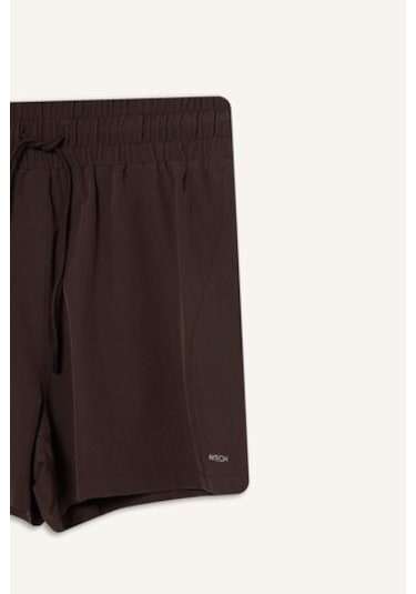 Defacto Defactofit Standart Fit Esnek Dokulu Deniz Şortu Z9403az25hsbn338 Kahve