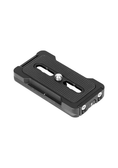 Andoer Pu-70l Hızlı Çıkarılabilir Metal Plaka, Arca Swiss Uyumlu, Kaymaz Kauçuklu, Ayarlanabilir Yan Bariyerli.