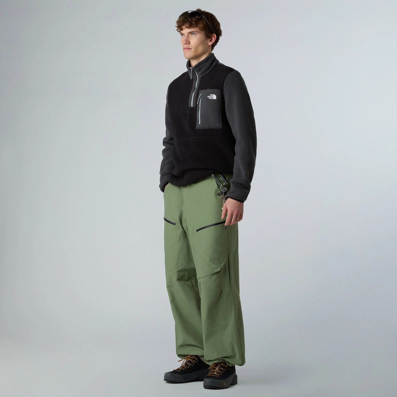 The North Face Erkek Yumiori Tam Boy Fermuarlı Siyah Polar Mont Nf0a883ss5h1 Siyah