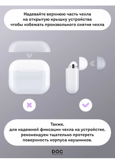Designoncase Airpods Uyumlu 4 İçin Tavşan Baskılı Kılıf 280412000 Beyaz