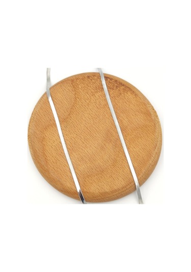 Çelik 65 Cm Yassı Ezme Zincir Kolye Çok Renkli