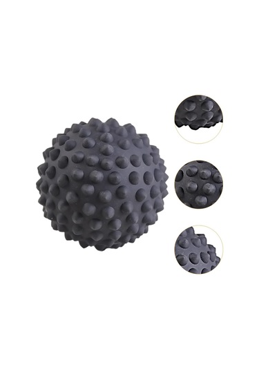 Homyl Masaj Topu Kadın Fitness Ekipmanları Spor Boyun Sırt Siyah