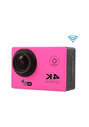 Prestigegoods 2.0 İnç Ekran 170 Derece Geniş Açılı Wifi Sport Action Camera, Su Geçirmez Kılıf, 64gb Sd Kart Destek, Macera Çok Renkli Çok Renkli