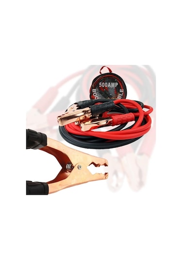 1200 Amper Akü Takviye Kablosu 1.5 Metre Bakır Akü Takviye Cihazı 5256