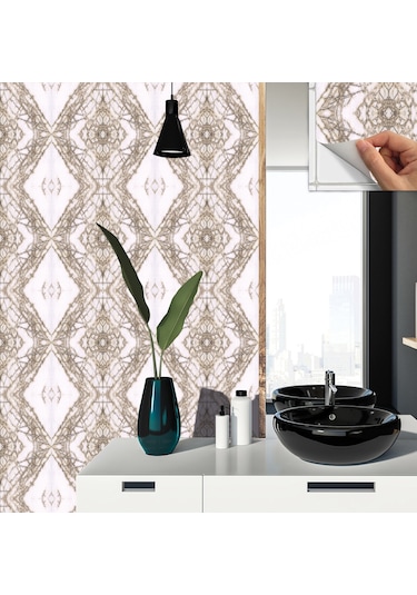 Tink Kendinden Yapışkanlı Mermer 14 Desenli Pvc Karo 30x30 Cm