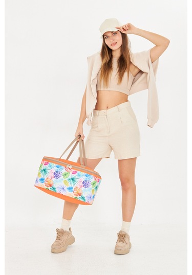 Superbag 22 Litre Piknik/kamp Çantası Sepeti. Termal Termos Çanta Sıcak-soğuk Koruma Sağlar Luna-20250137 Luna Çok Renkli