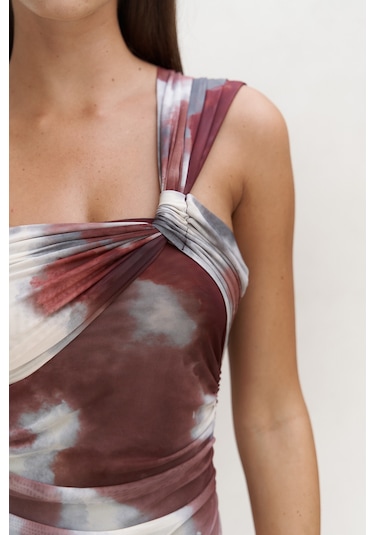 Mai Collection Mai Studios Co. Kibetinosella Tek Omuz Bordo Body Bordo
