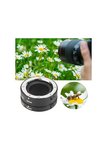 Fujifilm X Serisi Makineler için Meike Mk-F-Af3 Auto Macro Exten