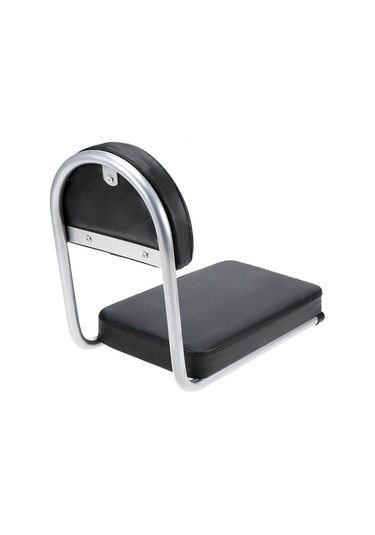 Geeroyoo Yeni Siyah Bisiklet Ve Elektrikli Bisiklet Arka Koltuk Yastığı, Suya Dayanıklı Pu Deri, Rahat Ve Kolay Kurulum Siyah