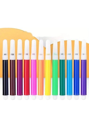 Fochsia 60lı 6 Renk Mini İşaretleme Kalemleri Seti Çizim Not Okul