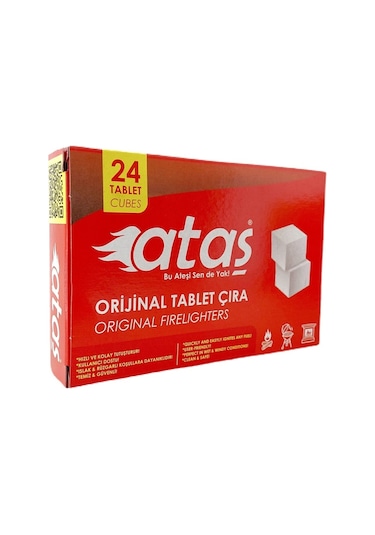 Ataş Tablet Çıra Kömür Tutuşturucu