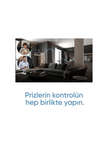 Şımart Teknoloji Uzaktan Kontrol Wi-Fi Akım Korumalı Akıllı Priz