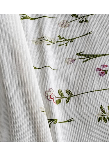 Menderes Home Cotton Collection Tek Kişilik Pike Fleur Çok Renkli
