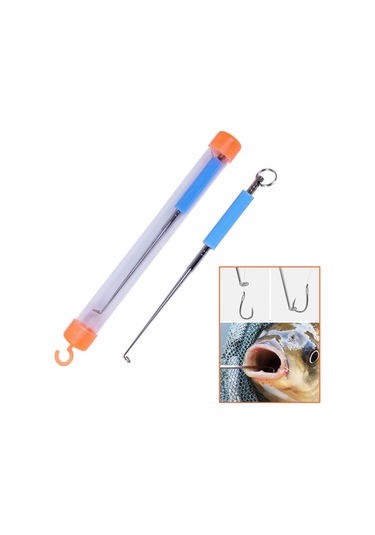 5 Pcs Balıkçılık Hattı Balıkçılık İçin Derin Boğaz Kancası Kaldırıcı Aksesuarları, Özellikler: Uzunluk 12.5cm Mavi , Boyut:balıkçılık Hattı Çekişmen