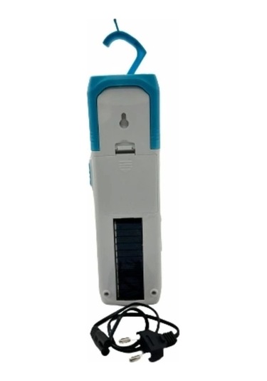 16 Ledli + Smd Solar Güneş Panelli Ultra Güçlü Ledli Şarjlı Işıldak V-004 Çok Renkli