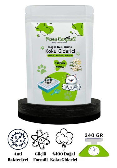 Purecanpati Kedi 5 Çeşit Karışık Krema ve Kedi Kumu Koku Giderici