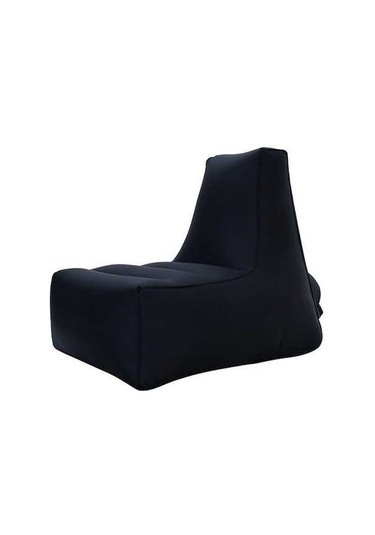 Prestigegoods Şişme Kanepe Yatak Bb1082 Dış Mekan Taşınabilir Katlanır 70x65x60cm Siyah Siyah